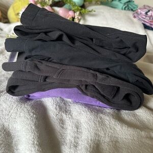 Black and Purple Pants Bundle